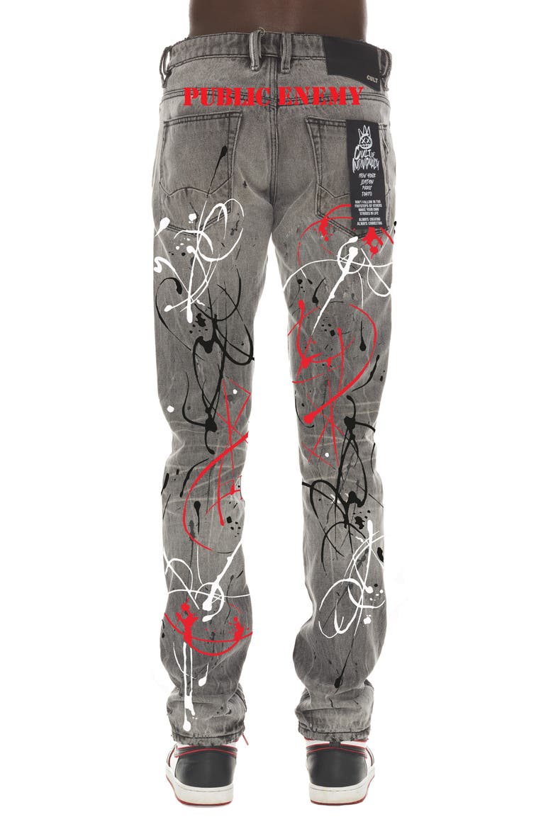 Rocker Slim Fit Jeans, Alternate, color, PUBLIC