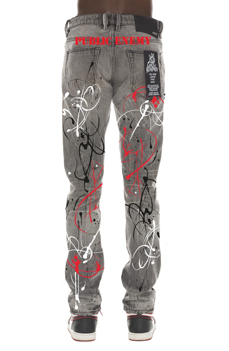 Cult of Individuality Rocker Slim Fit Jeans, Alternate, color, Public