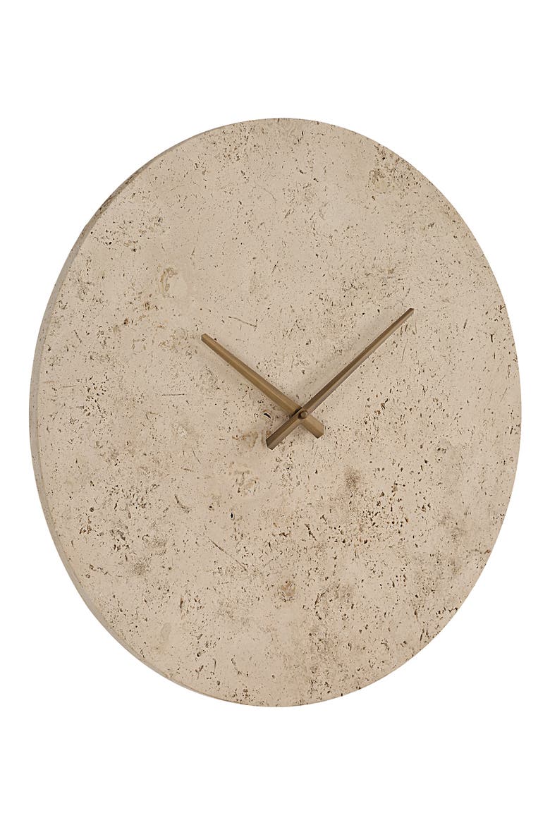 Fusion Natural Wall Clock, Alternate, color, NO COLOR