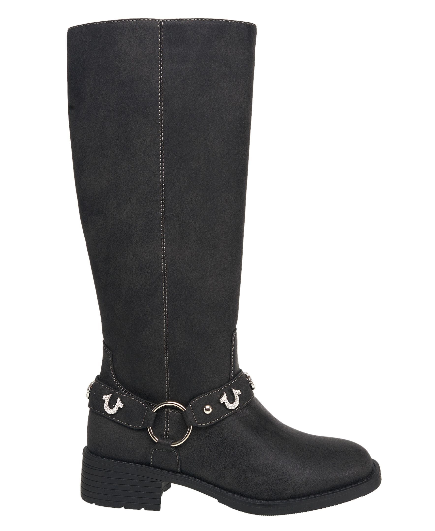 Kehlani Bling Logo Boot, Alternate, color, Black