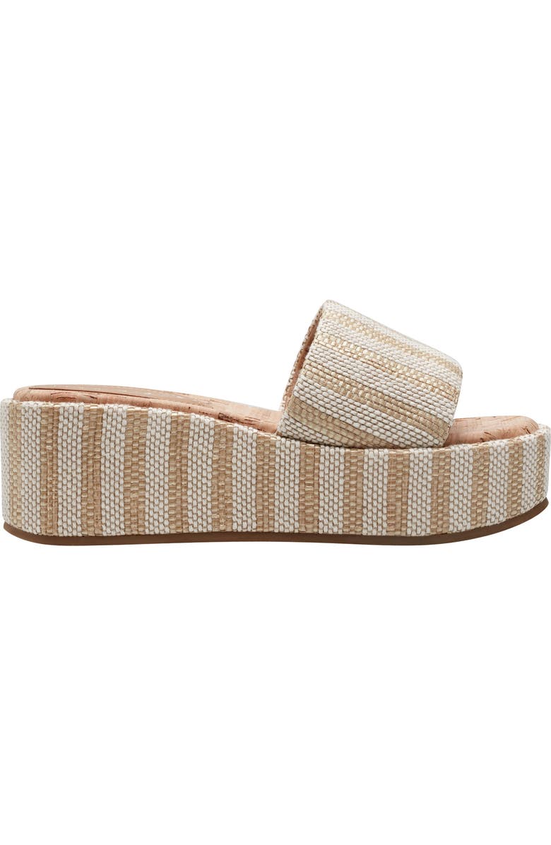 Marc Fisher LTD Daylin Platform Sandal, Alternate, color, Light Natural2