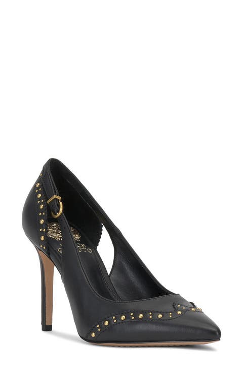 Hally Studded Pointed Toe Pump (Women)
