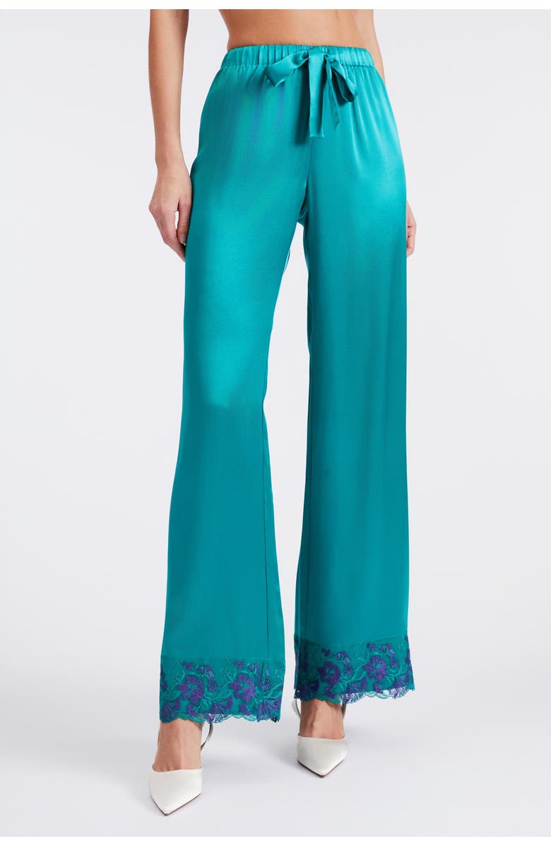 Scarlett Gasque The Marilyn Pant, Main, color, Teal
