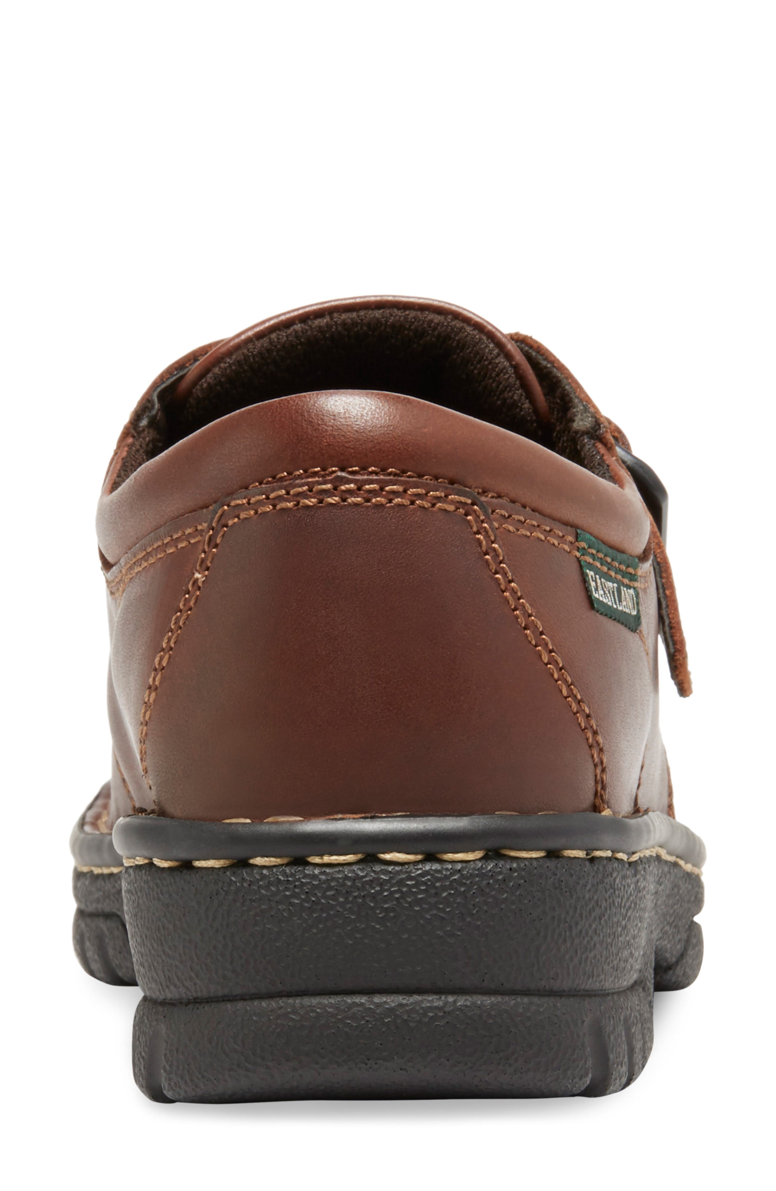 Syracuse Monk Strap Shoe, Alternate, color, BROWN