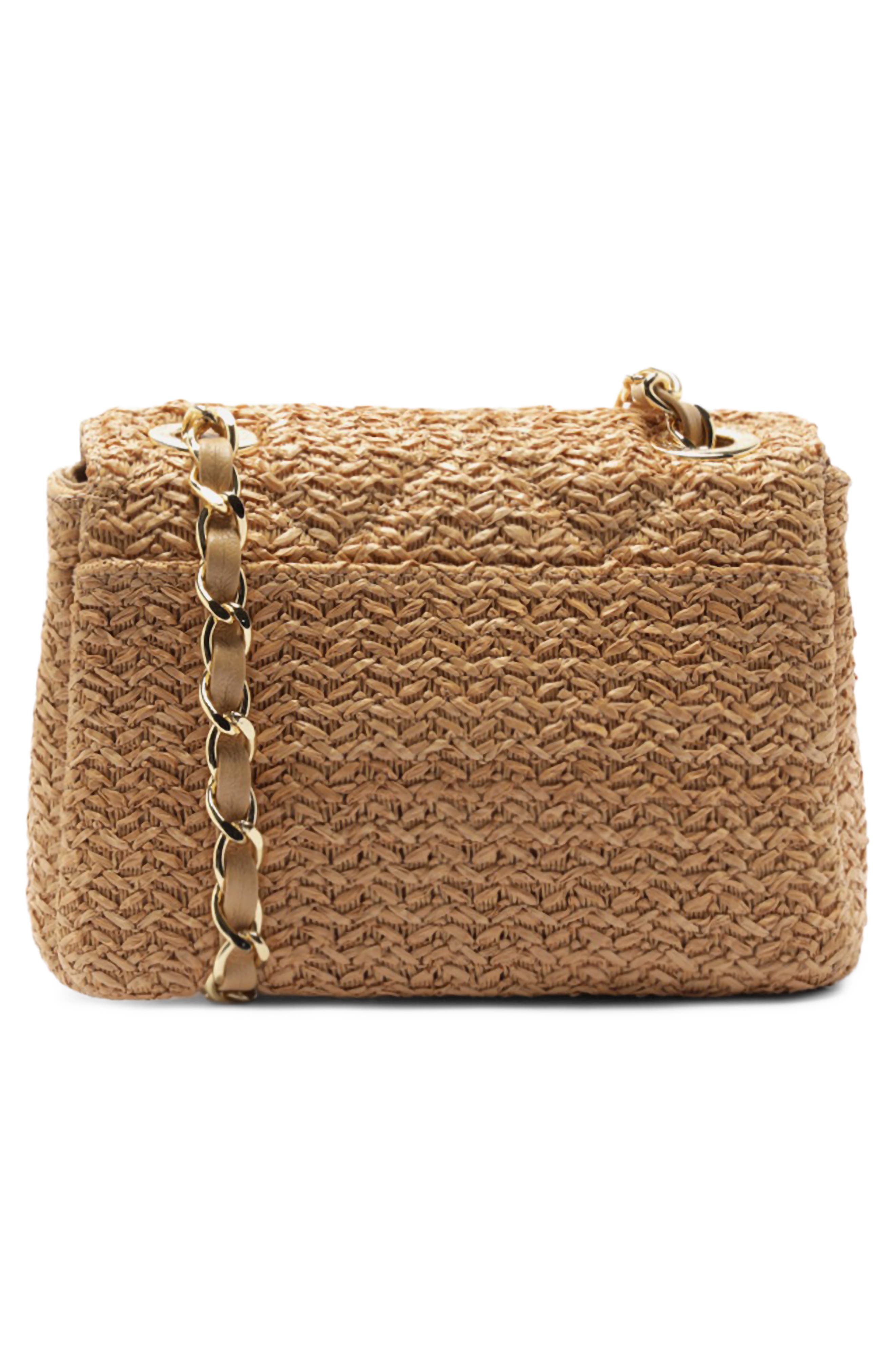 Arezzo Small Cali Woven Crossbody Bag, Alternate, color, 