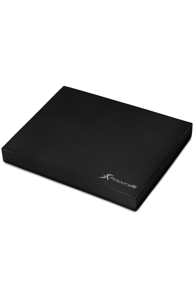 ProsourceFit Exercise Balance Pad, 18.75 x 15-in, Main, color, Black