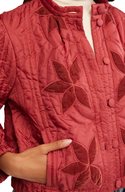 Shop Free People Quinn Quilted Crop Jacket