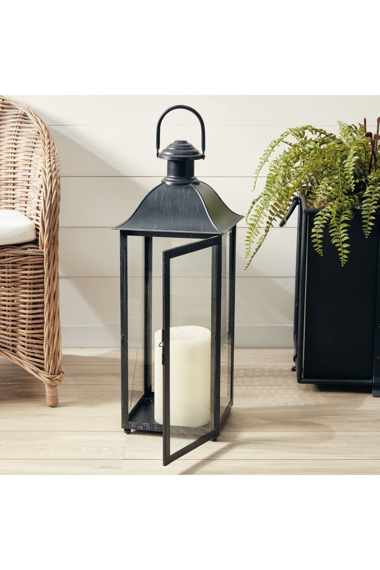 Coach House Outdoor Lantern 30", Alternate, color, Black