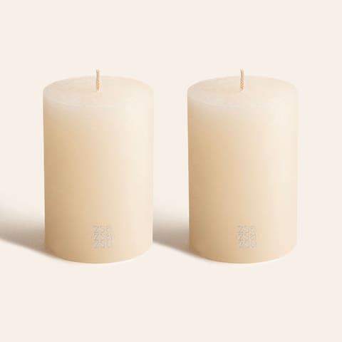 Deurne Pillar Candle 5 in Set of 2