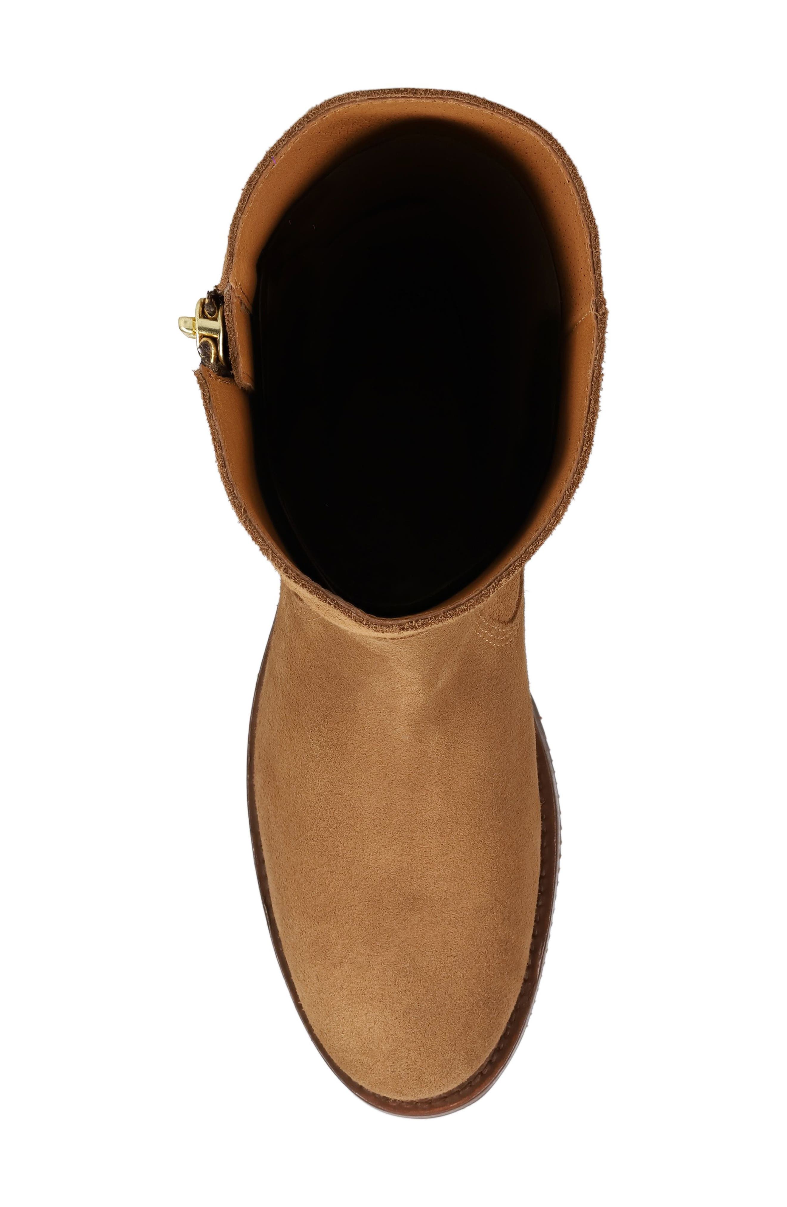 Madison Heavy Zip Boot, Alternate, color, ALMOND