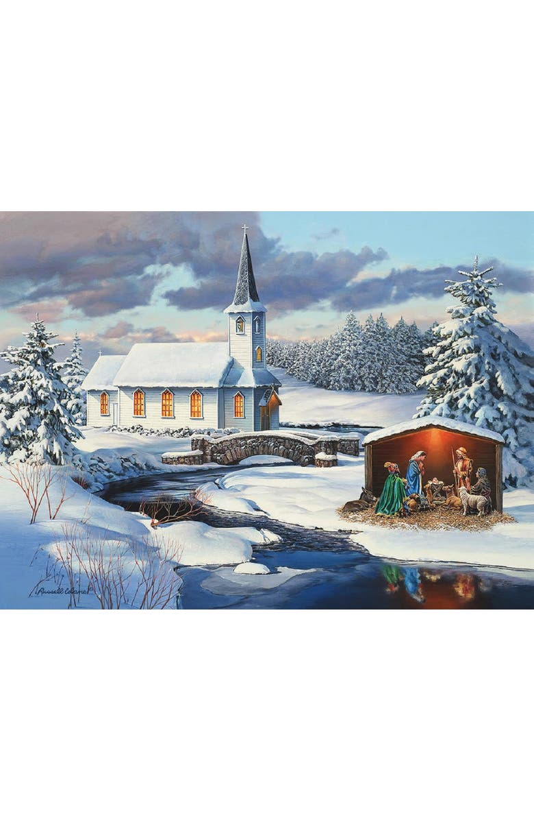 Sunsout Church Nativity 1000 piece Jigsaw Puzzle for Adults, Alternate, color, Multicolor