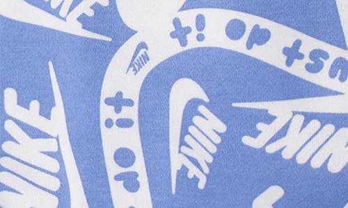 Nike Sportswear Club Crewneck Sweatshirt & Joggers Set In Blue