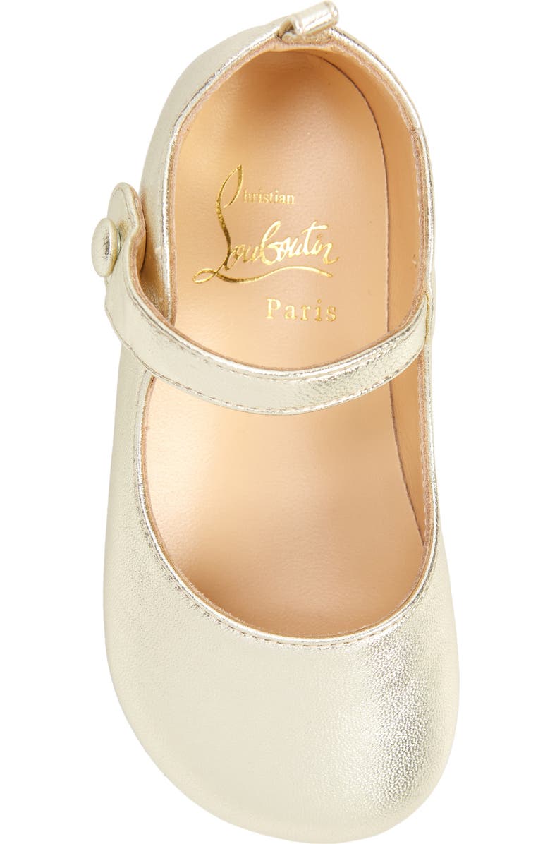 Christian Louboutin Baby Love Chick Crib Shoe, Alternate, color,