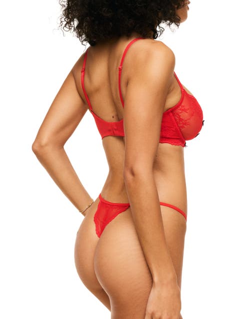 Adore Me Margeaux G-string Panties In Dark Red