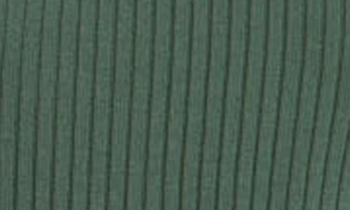 Blu Pepper High Neck Knit Top In Green