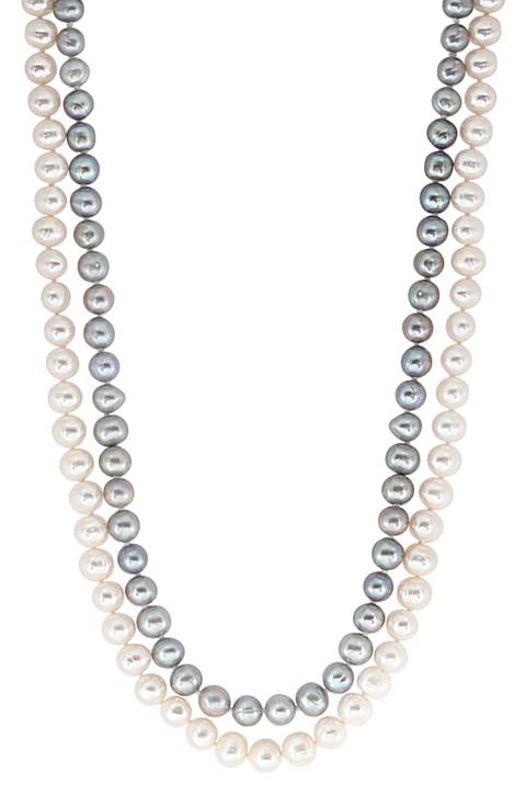 Pearl Double Strand Necklace
