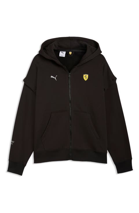 Ferrari Premium Oversize Zip Hoodie