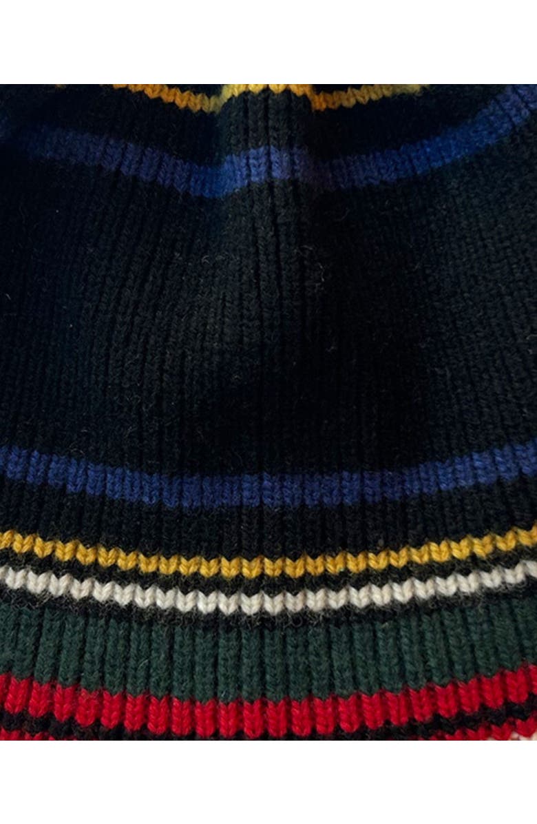 Polo Ralph Lauren Tartan Stripe Bucket, Alternate, color, Black Multi