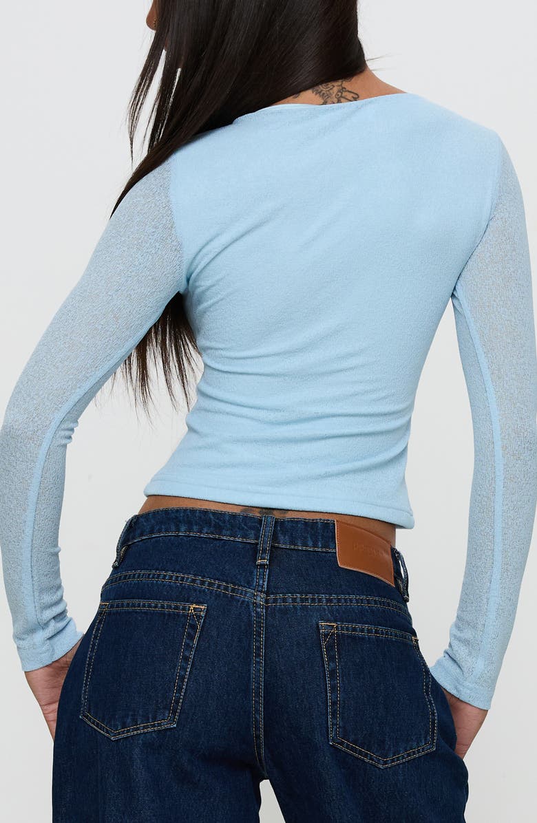 Princess Polly This Fate Stripe Sweater, Alternate, color, 