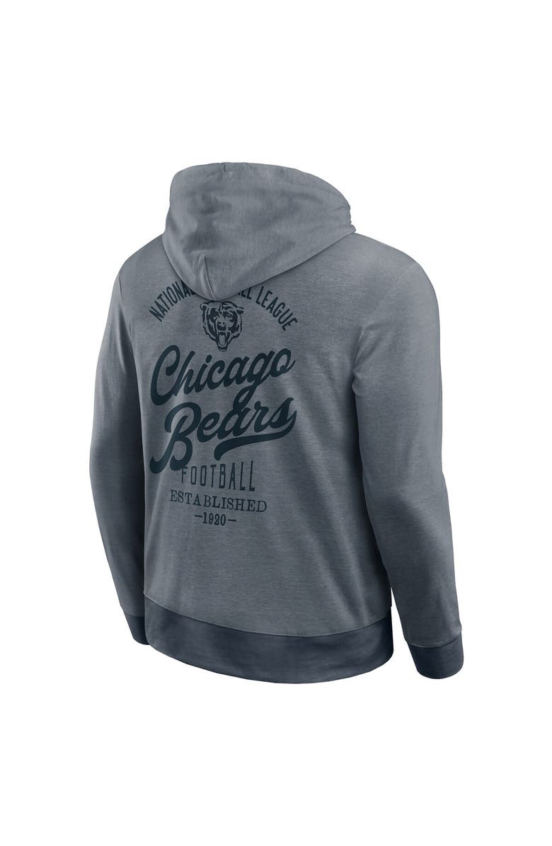 Darius Rucker Collection by Fanatics Men's Darius Rucker Collection by Fanatics Navy Chicago Bears Tonal Knit Pullover Hoodie, Alternate, color, Navy