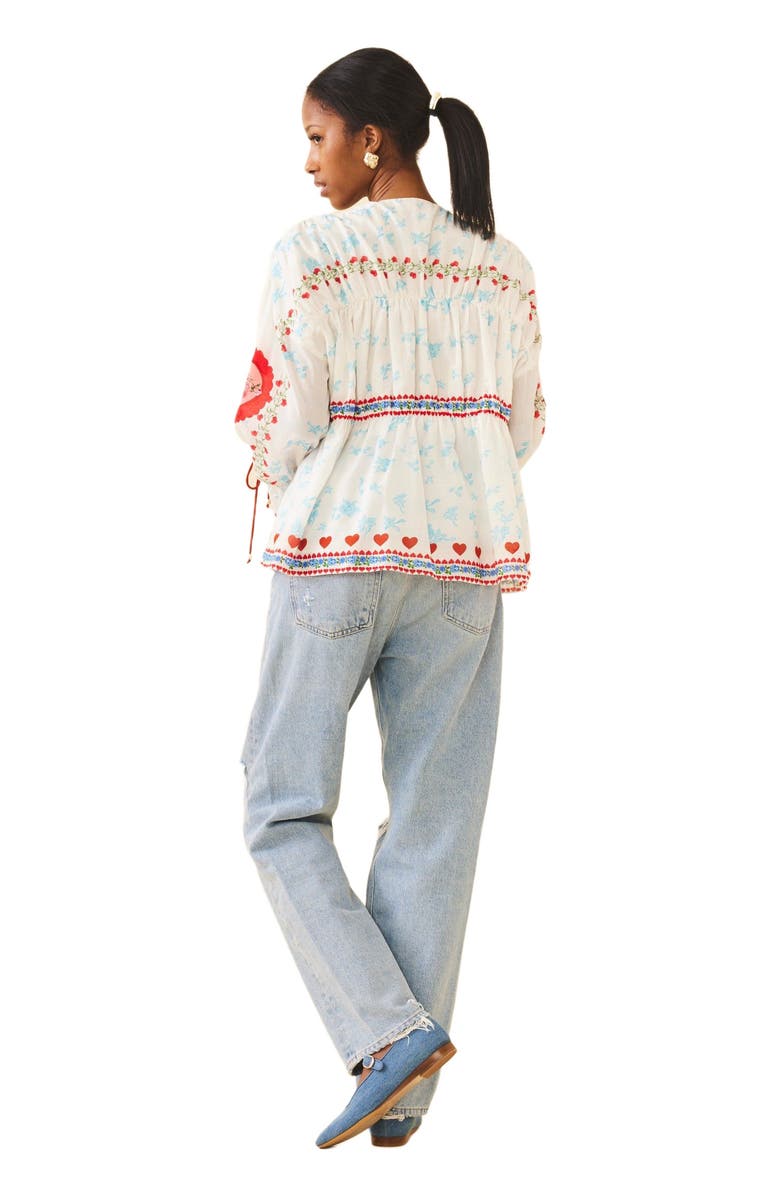 Eddy Isle Top, Alternate, color, Ivory