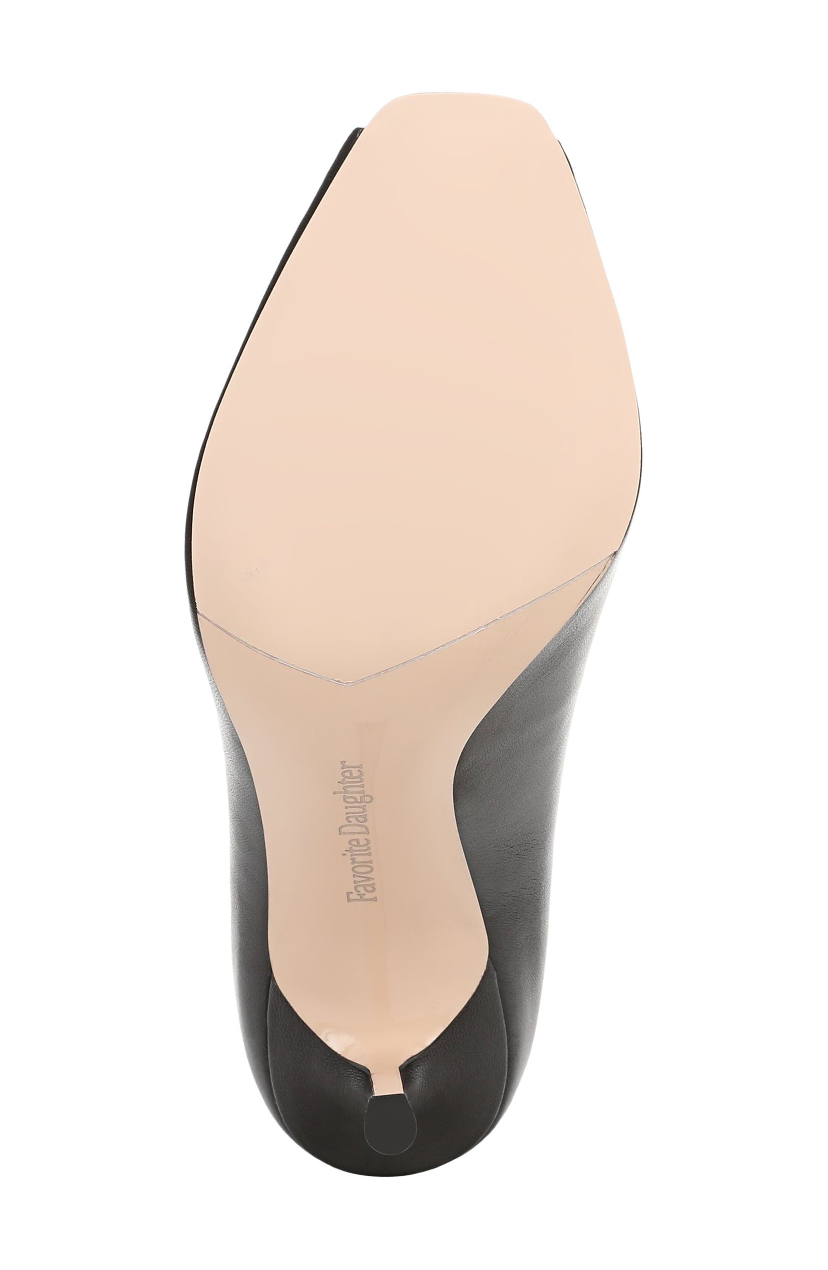 Favorite Daughter Yara Peep Toe Pump, Alternate, color, Black