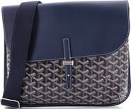 Pre-Owned Goyard Coursier Messenger Bag Coated Canvas and Leather