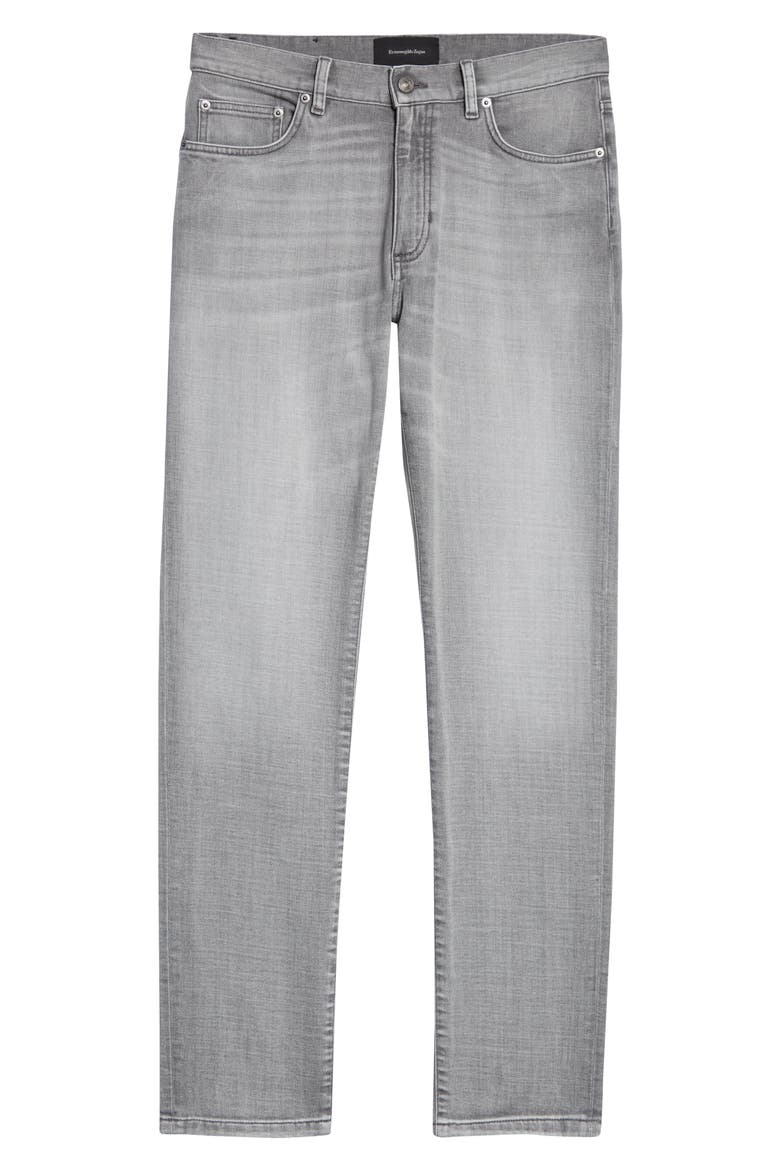Stretch Denim Slim Fit Jeans, Alternate, color, GREY