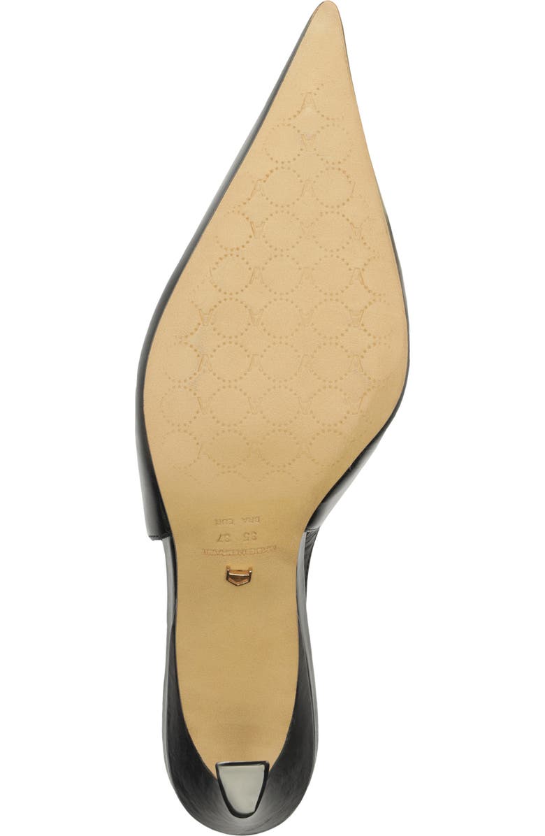 Arezzo Farrah Slingback Pointed Toe Pump, Alternate, color, Black