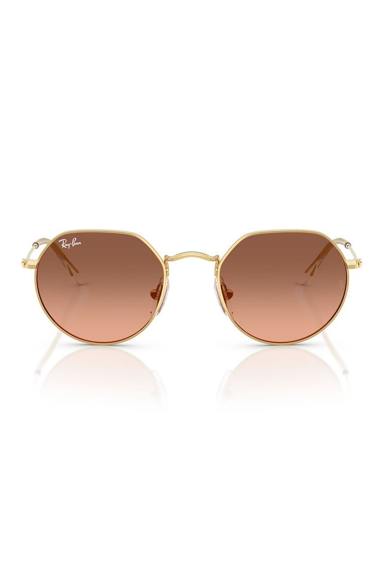 Kids' Jack 47mm Gradient Irregular Sunglasses, Main, color, ARISTA