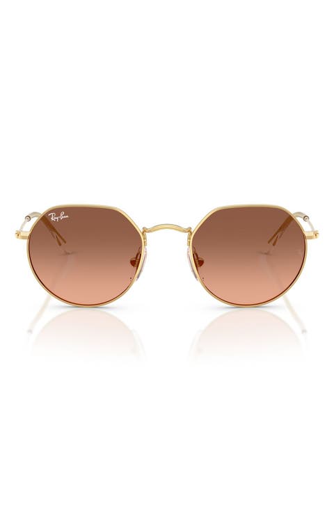 Kids' Jack 47mm Gradient Irregular Sunglasses
