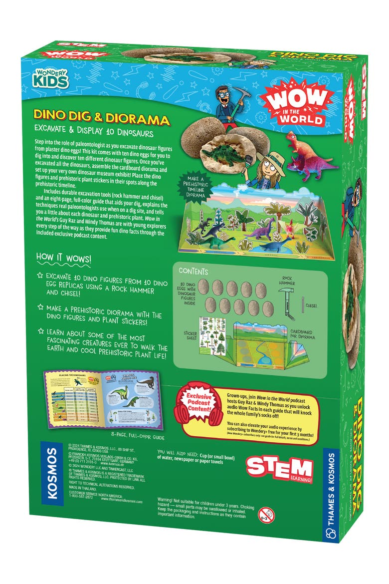 Dino Dig & Diorama Kit, Alternate, color, MISCELLANEOUS