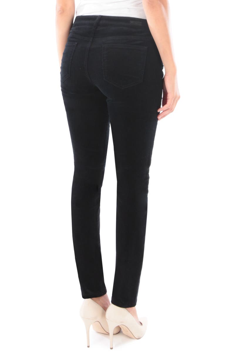 KUT from the Kloth Diana Stretch Corduroy Skinny Pants, Alternate, color, Black Jm