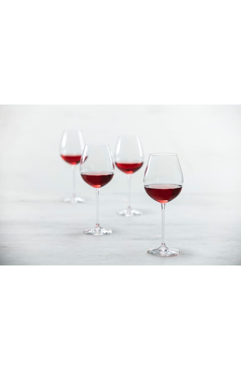 Schott Zwiesel Set of 4 Bordeaux Wine Glasses, Alternate, color, Clear