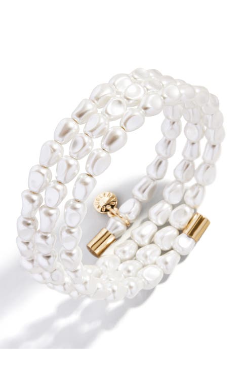 Ondine Faux Pearl Bracelet