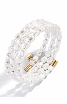 BaubleBar Ondine Faux Pearl Bracelet