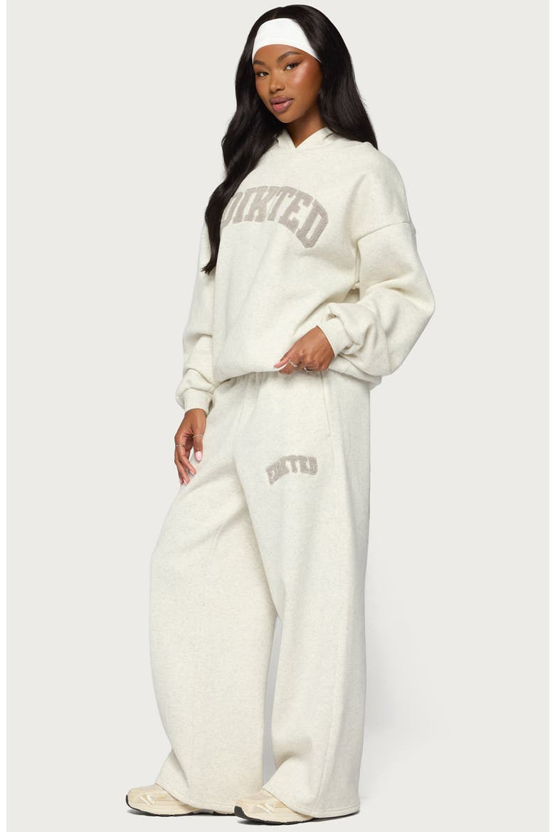 to You Wide Leg Sweatpants, Alternate, color, LIGHT-GRAY-MELANGE