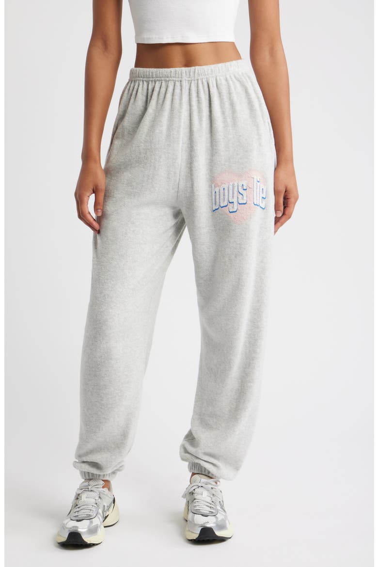 Charmer Kimmy Sweatpants, Main, color, GREY
