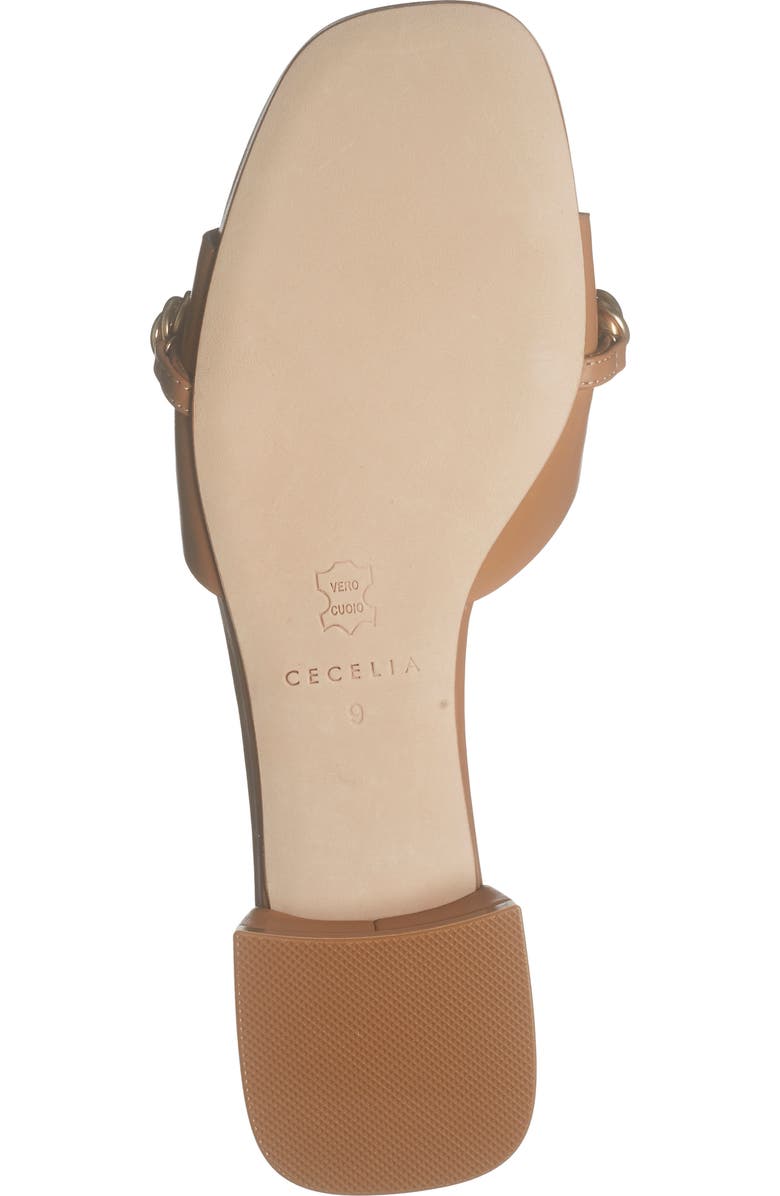 Cecelia New York Bonnie Slide Sandal, Alternate, color, Gold Rose