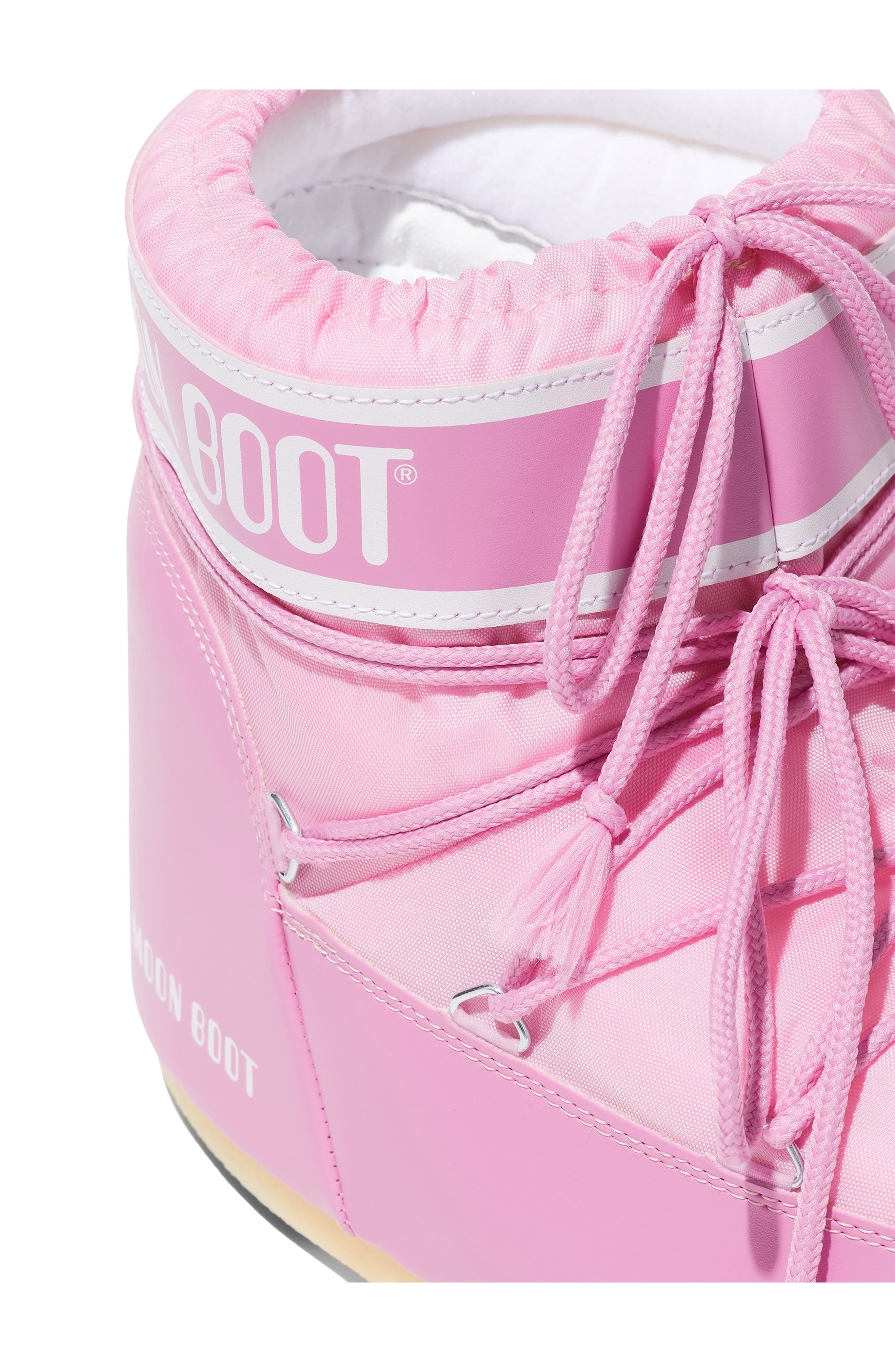 Moon Boot<sup>®</sup> Kids' Icon Low Boot, Alternate, color, Pink