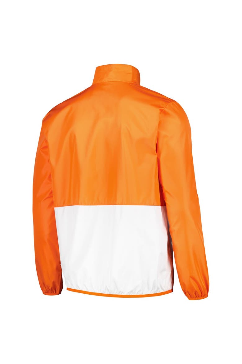 Men's G-III Sports by Carl Banks Orange Clemson Tigers Cornerman Half-Zip Top, Alternate, color, Orange