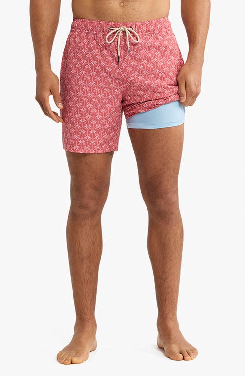 Fair Harbor The Bayberry Swim Trunks In Pink