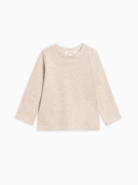 Mesa Waffle Knit Long Sleeve Top (Baby, Toddler & Little Kids)