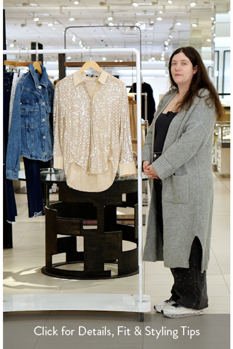 Oversize Sequin Shirt video