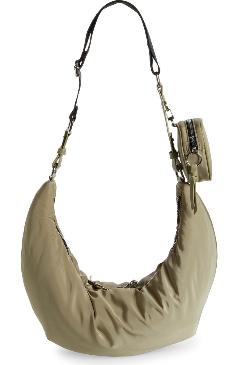 Topshop Sling Crossbody Bag, Alternate, color,