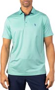 TailorByrd Mélange Mesh Performance Polo