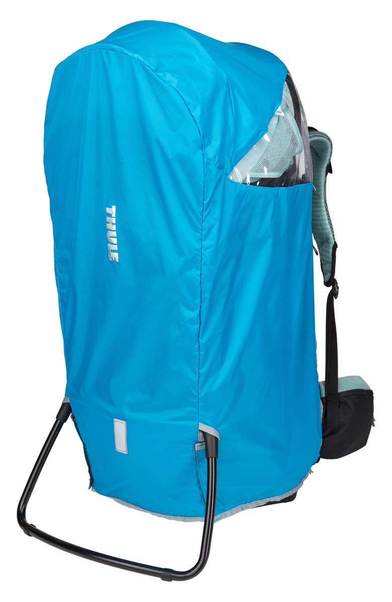 Thule Sapling Child Carrier Rain Cover, Alternate, color, Thule Blue