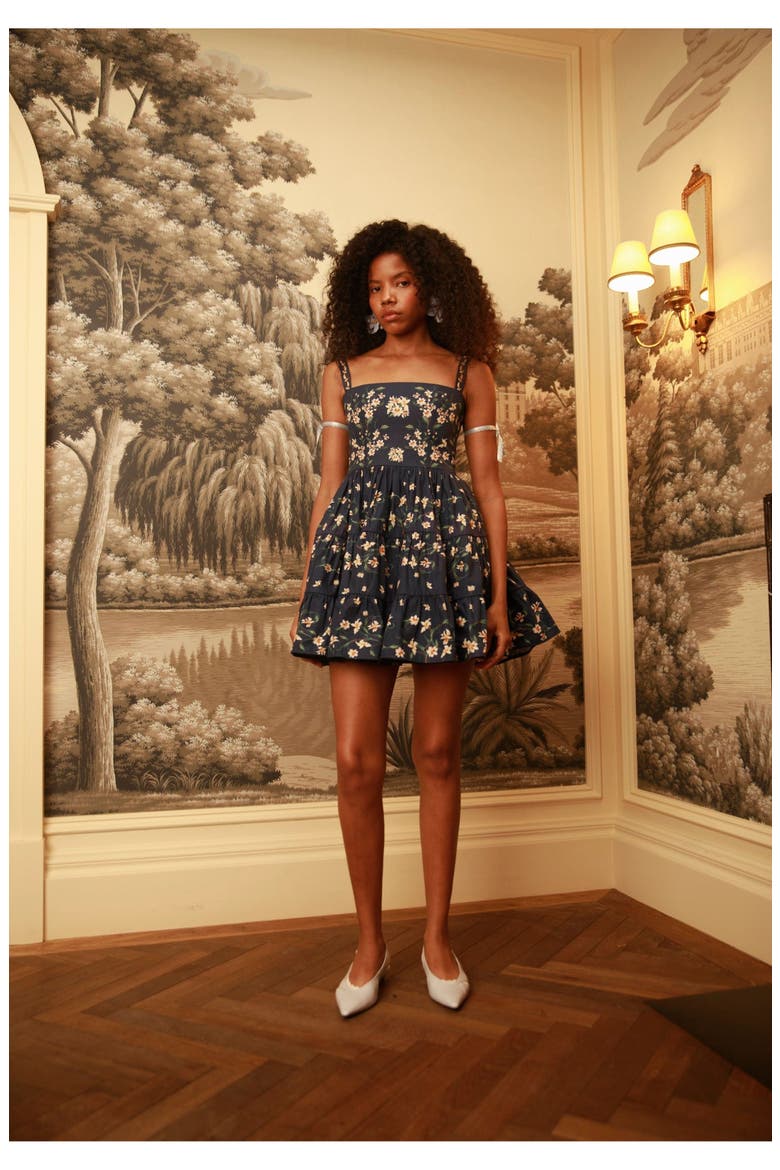 Lima Promesa Mini Dress, Alternate, color, Multicolor
