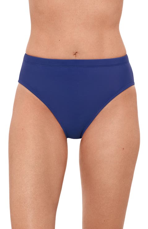 Mid Rise Tummy Control Brief Swimsuit Bottom
