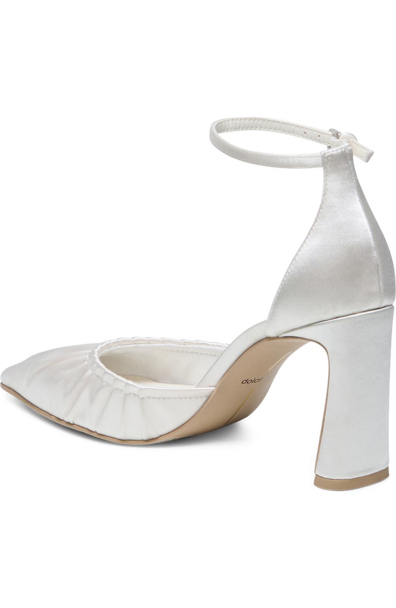 Dolce Vita Kylo Ankle Strap Pump, Alternate, color, Ivory Satin